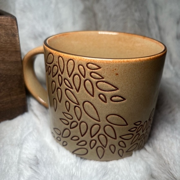 2013  Brown Leaf Design STARBUCKS Coffee Mug Cup 14oz - Picture 5 of 10